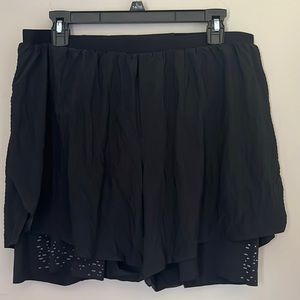 NWOT Lululemon Mens Run 6”in Length Surge Shorts With Reflective Lining